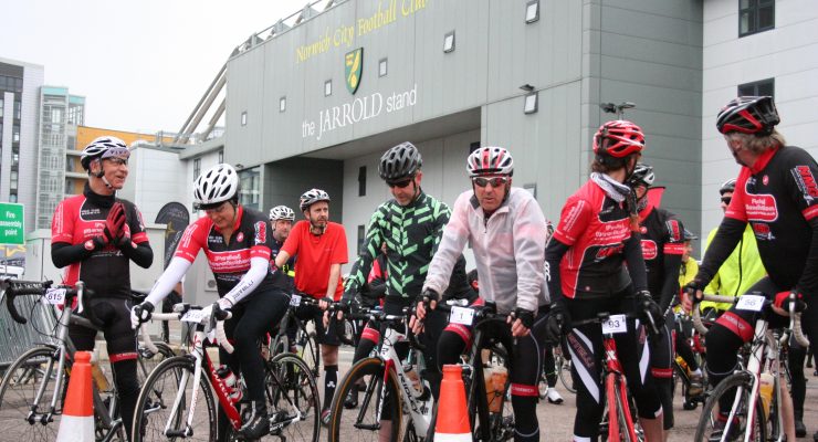 Cycle Swarm depart Norwich City Football Club