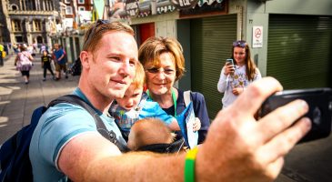 Selfie at Run Norwich 2016 with Delia Smith