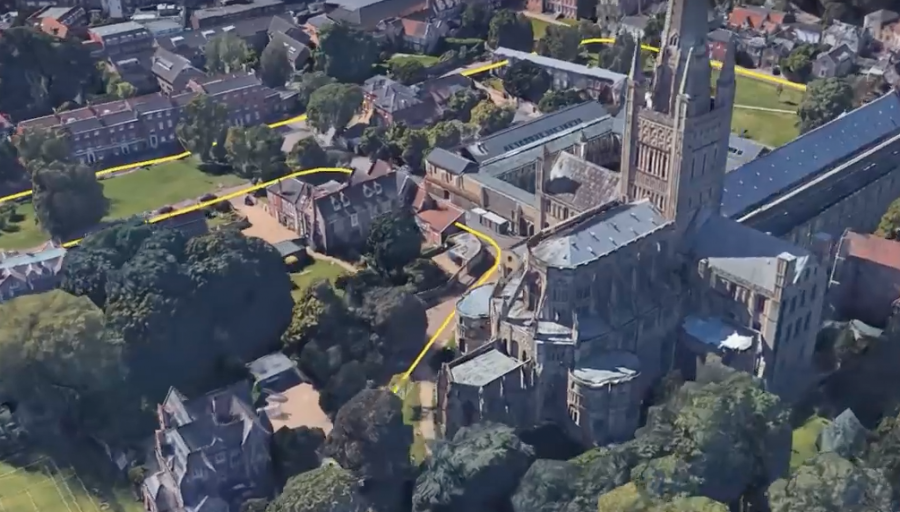 Video: 3D Route fly-over