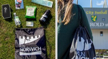 Run Norwich goody bag contents revealed
