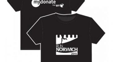 Run Norwich souvenir t-shirt now available to purchase