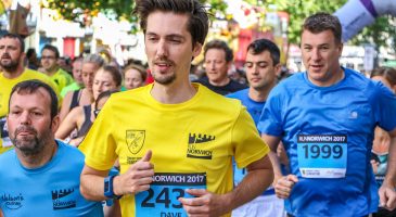 Run Norwich charity runner csf