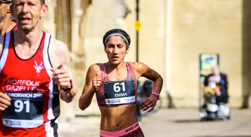 Risbey running Run Norwich 2017