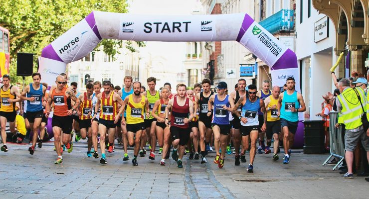 Startline at Run Norwich 2018