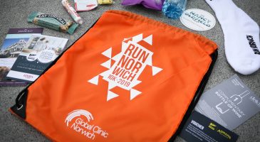 Finishers’ goody bag contents revealed…