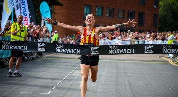 Runner Logan Smith wins Run Norwich