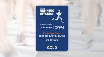 Run Norwich voted as Best 10k in East of England