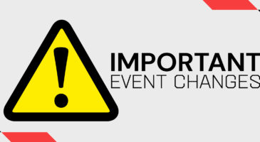Important: changes to event due to high winds