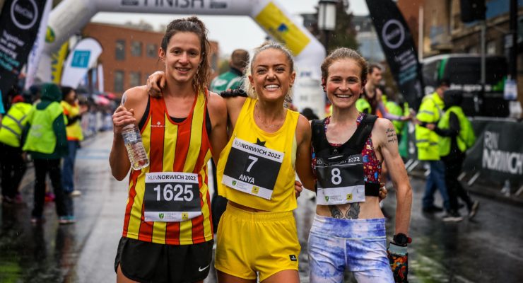 Female trio Run Norwich 