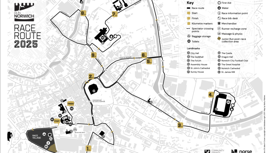 Race Map 2025