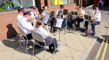 Salvation army brass band