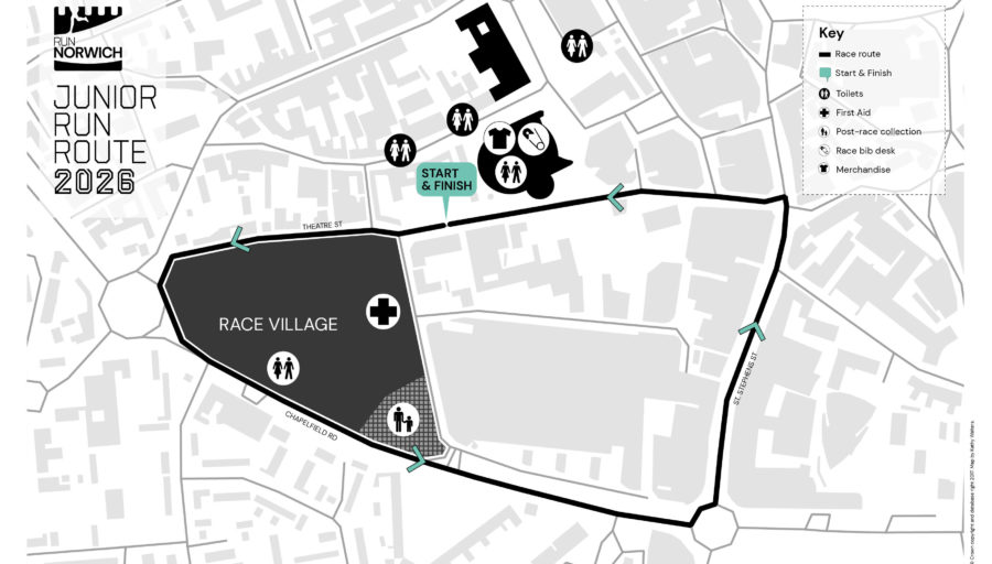 Run Norwich Junior Route